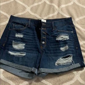 Mudd Flexor stretch high-rise midi size 13 shorts